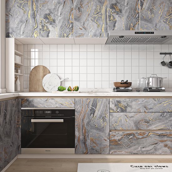550x550-19030.jpg Unyqoos® Waterdichte zelfklevende decoratiefolie met marmer- en betonlook voor interieur 40 cm x 10 m