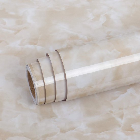 550x550-19033.jpg Unyqoos® Veelzijdige zelfklevende marmerfolie voor keuken en meubels in beige tint 40 cm x 5 m
