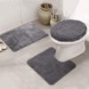 550x550-19112.jpg Unyqoos® Zachte en Antislip Badmatten Set voor Comfort en Veiligheid in de Badkamer