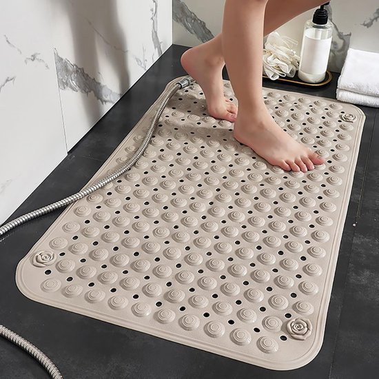 550x550-19130.jpg Unyqoos ® Veilige Antislip Douchemat met Massagefunctie en Afvoergaten voor Comfortabel Douchen