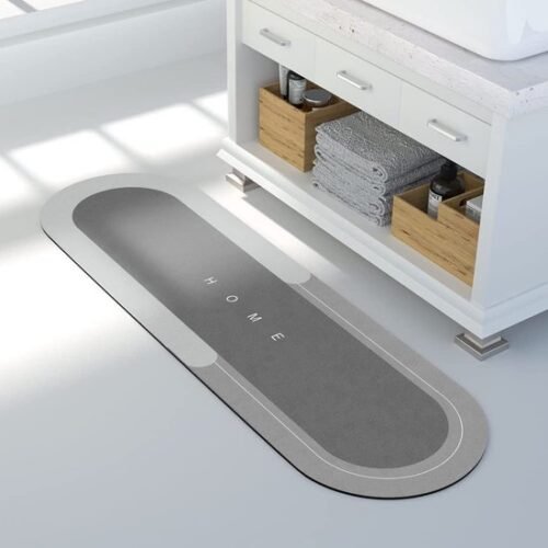 Unyqoos ® Super absorberende en vuilafstotende traagschuim badmat voor badkamer comfort en veiligheid