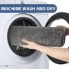 Unyqoos® Zachte Microvezel Badmat Set van 2 met Antislip en Waterabsorberende Eigenschappen voor Badkamer
