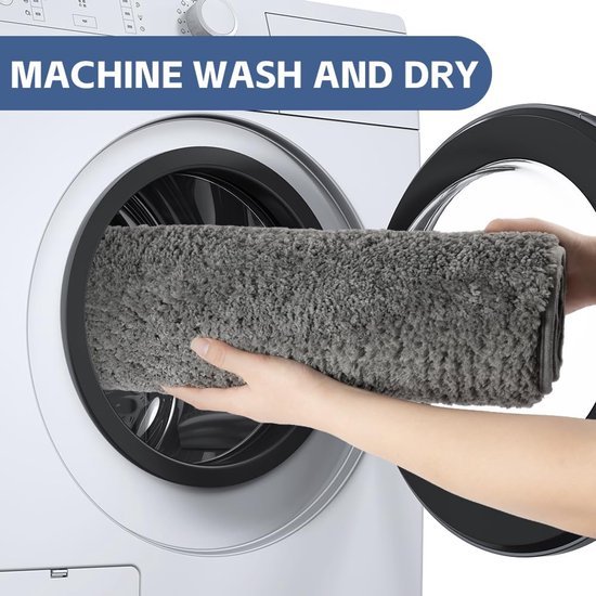 Unyqoos® Zachte Microvezel Badmat Set van 2 met Antislip en Waterabsorberende Eigenschappen voor Badkamer