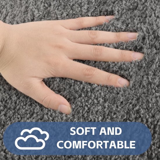 Unyqoos® Zachte Microvezel Badmat Set van 2 met Antislip en Waterabsorberende Eigenschappen voor Badkamer