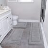 550x550-19188.jpg Unyqoos® Zachte en Luxe 3-delige Antislip Badkamermattenset voor Complete Badkamervloerbedekking