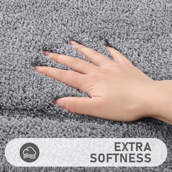 550x550-19191.jpg Unyqoos® Zachte en Luxe 3-delige Antislip Badkamermattenset voor Complete Badkamervloerbedekking