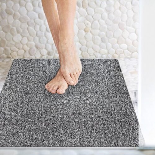 Unyqoos ® Antislip Douchemat voor Comfort en Veiligheid in Bad en Natte Ruimtes, 80 x 80 cm