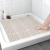 Unyqoos ® Veilige Antislip Douchemat met Zuignappen en Snelle Afwatering voor Comfortabel Douchen