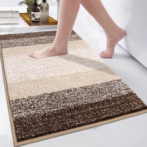 550x550-19259.jpg Unyqoos® Ultrazachte Antislip Badmat van Microvezel voor Luxe Comfort en Veiligheid in de Badkamer