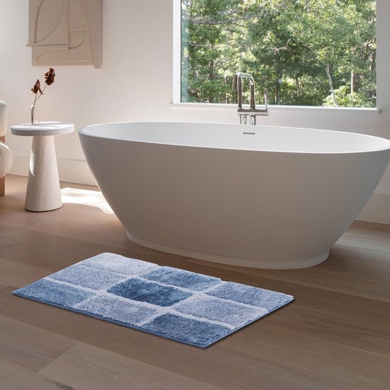 Unyqoos® Zachte Antislip Badmat met Hoog Absorptievermogen voor Veiligheid en Comfort in de Badkamer