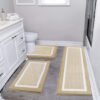 550x550-19318.jpg Unyqoos ® Luxueuze Drie-Delige Badkamer Matten Set van Zachte Microvezel voor Comfort en Veiligheid