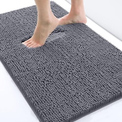 Unyqoos ® Zachte en Absorberende Antislip Badmat voor Comfortabele Badkamerervaringen