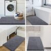 Unyqoos ® Zachte en Absorberende Antislip Badmat voor Comfortabele Badkamerervaringen