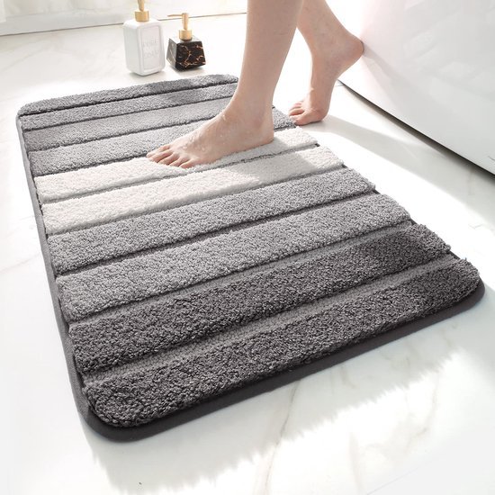 Unyqoos® Superzachte en Absorberende Antislip Badkamermat voor Optimaal Comfort en Veiligheid