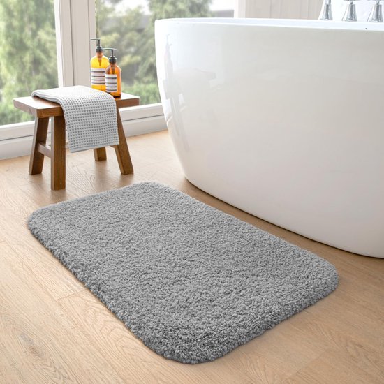 Unyqoos® Zachte en Absorberende Antislip Badmat voor Comfort en Veiligheid in de Badkamer