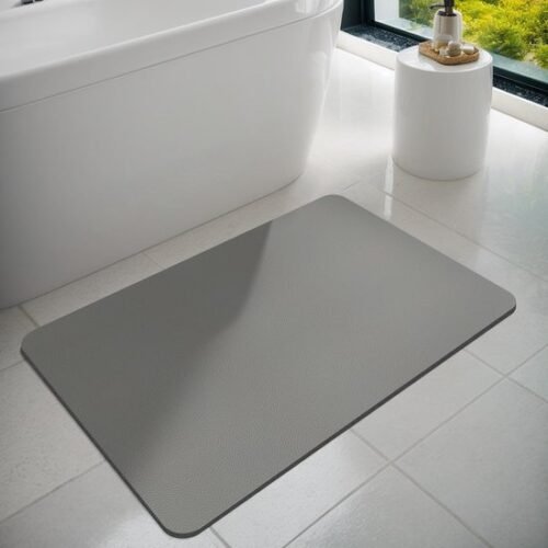 550x550-19418.jpg Unyqoos® Natuurlijke Antislip Badmat voor Badkamer - Absorberend en Sneldrogend Ontwerp
