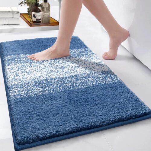 550x550-19421.jpg Unyqoos® Super Zachte Hoogpolige Microvezel Badmat met Antislip en Machinewasbaarheid, 50 x 80 cm