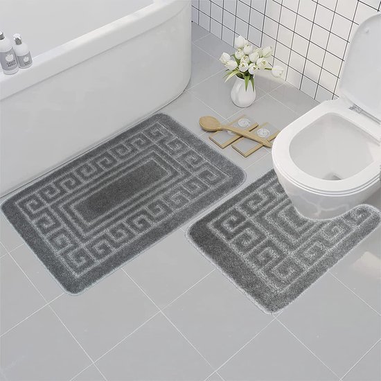 Unyqoos® Binnen- en Buitengebruik Badmatten Set Met Rutschvaste Ondergrond Voor Veiligheid En Comfort