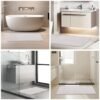 Unyqoos® Superzachte Antislip Badmat in Diverse Kleuren en Maten voor Stijlvolle Badkamers