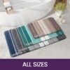Unyqoos® Extra Zachte Absorberende Badkamermat met Antislip voor Veiligheid en Comfort