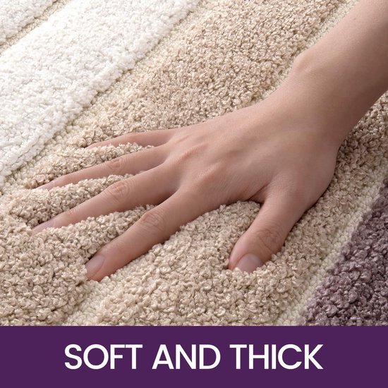 Unyqoos® Extra Zachte Absorberende Badkamermat met Antislip voor Veiligheid en Comfort