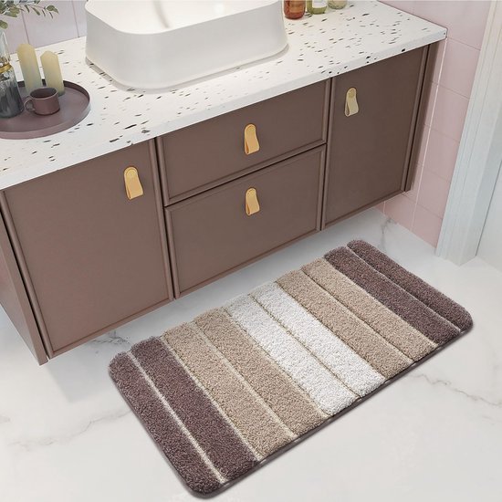 Unyqoos® Extra Zachte Absorberende Badkamermat met Antislip voor Veiligheid en Comfort