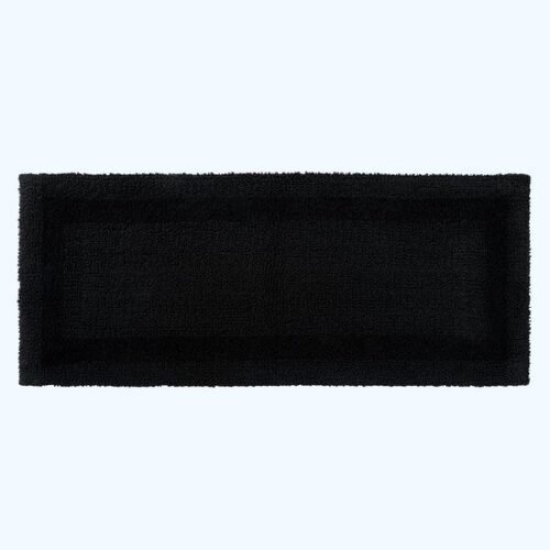 550x550-19480.jpg Unyqoos® Zwarte katoenen badkamerloper met omkeerbaar design voor luxe comfort