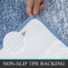 Unyqoos® Zeer Zachte Hoogpolige Badmatset met Antislip en Machinewasbaarheid voor Badkamercomfort