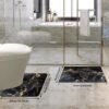 550x550-19505.jpg Unyqoos® Set van twee luxe badmatten met antislip en snelle droging voor badkamer