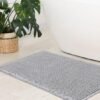 Unyqoos® Super Absorberende Antislip Badmat met Wafelstructuur en Kwastjes voor Stijlvolle Badkamers