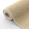 550x550-19581.jpg Unyqoos® Beige chenille badmat met antislip en absorberend vermogen voor badkamercomfort