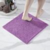 Unyqoos® Zachte Chenille Badmat met Antislip en Waterabsorberende Eigenschappen voor Badkamercomfort