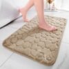 Unyqoos® Antislip badmat wasbaar en snel drogend voor badkamer en douche