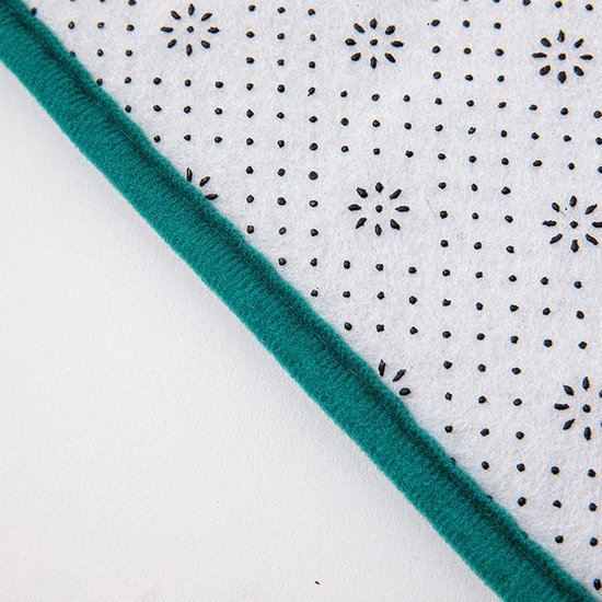 Unyqoos® Zwarte absorberende en zachte toiletmat met antislip voor badkamercomfort