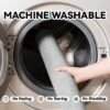 Unyqoos® Superabsorberende Lichtgrijze Badmat met Antislip Rubberen Achterkant voor Badkamer en Douche
