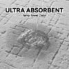 Unyqoos® Superabsorberende Lichtgrijze Badmat met Antislip Rubberen Achterkant voor Badkamer en Douche