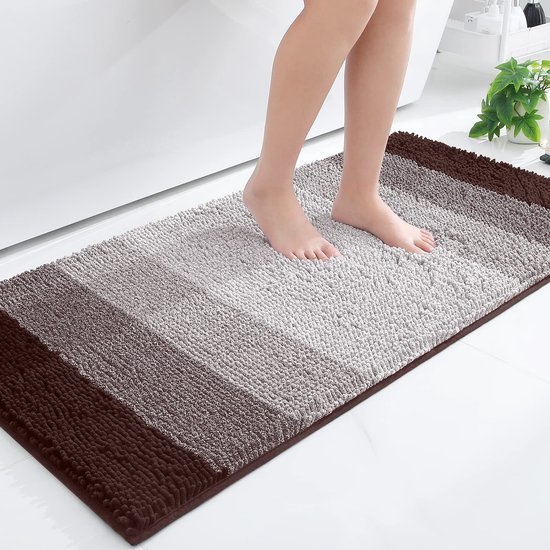 Unyqoos® Comfortabele en Absorberende Badmat van Chenille met Antislip Eigenschappen