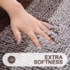 Unyqoos® Comfortabele en Absorberende Badmat van Chenille met Antislip Eigenschappen