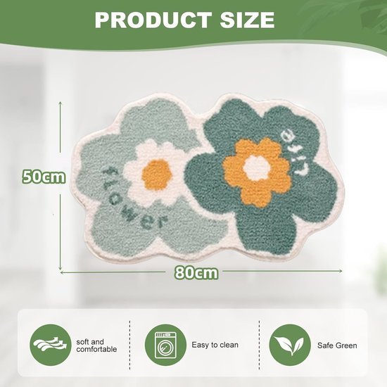 550x550-19684.jpg Unyqoos® Stijlvolle en Comfortabele Badmat met Antislip Voor Veiligheid en Absorptie in de Badkamer