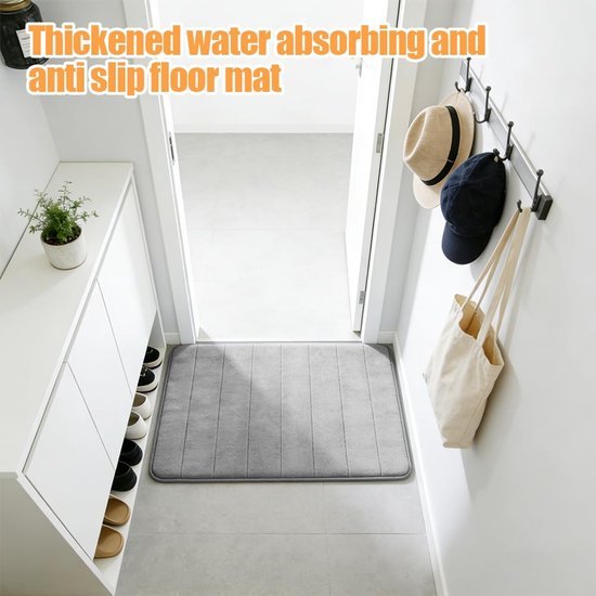 Unyqoos® Luxe 3-delige badmatset van zachte microvezel met antislip en wasbare eigenschappen 80x50