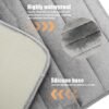 Unyqoos® Luxe 3-delige badmatset van zachte microvezel met antislip en wasbare eigenschappen 80x50
