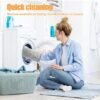 Unyqoos® Luxe 3-delige badmatset van zachte microvezel met antislip en wasbare eigenschappen 80x50