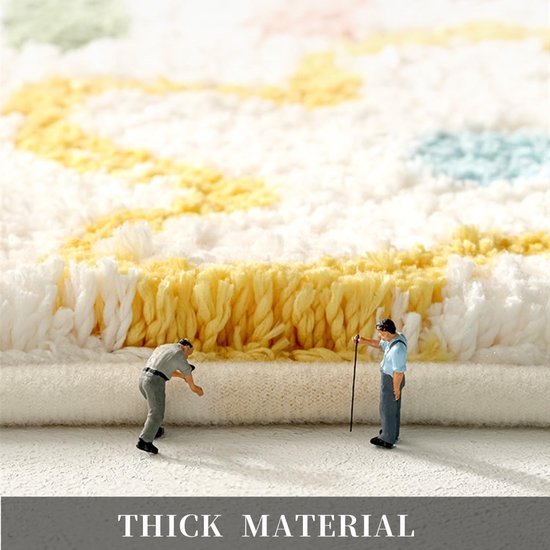 550x550-19771.jpg Unyqoos® Binnenhuisdecoratie Antislip en Zacht Absorberende Badkamer Mat met Bloemontwerp 50x80cm