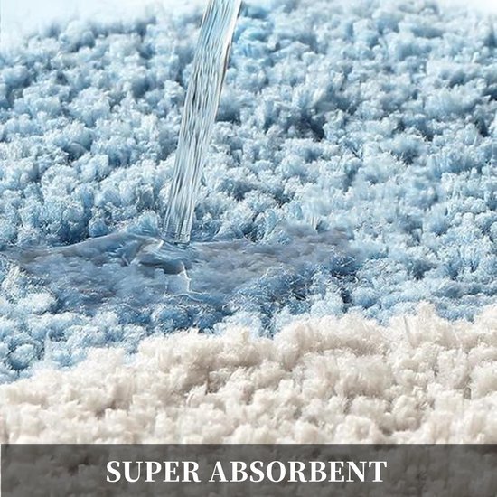 550x550-19772.jpg Unyqoos® Binnenhuisdecoratie Antislip en Zacht Absorberende Badkamer Mat met Bloemontwerp 50x80cm