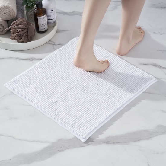 550x550-19824.jpg Unyqoos® Ultrazachte Antislip Badkamer Mat Set voor Douche en Bad, Wasbaar Chenille