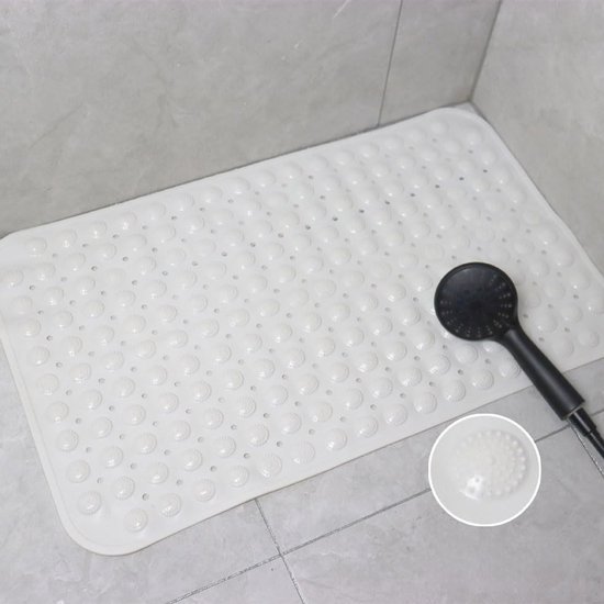 550x550-19912.jpg Unyqoos® Vierkante antislip douchemat met massage-effect en zuignappen 48x48 cm