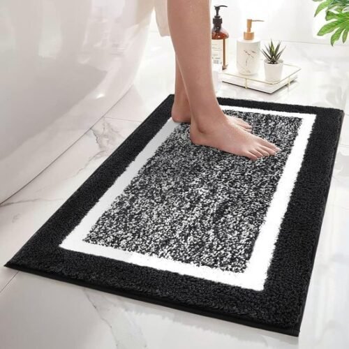 550x550-19926.jpg Unyqoos® Zacht en waterabsorberend badkamertapijt met antislip voor douche en toilet