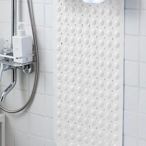550x550-19941.jpg Unyqoos® Transparante antislip badmat met zuignappen en waterafvoer 100x40 cm