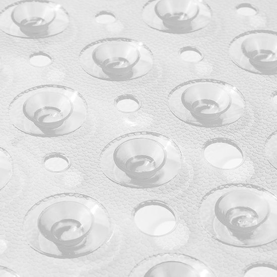 550x550-19943.jpg Unyqoos® Transparante antislip badmat met zuignappen en waterafvoer 100x40 cm
