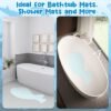 550x550-19965.jpg Unyqoos® Blauwe walvisvormige antislip badmat voor kinderen met schimmelbestendige eigenschappen